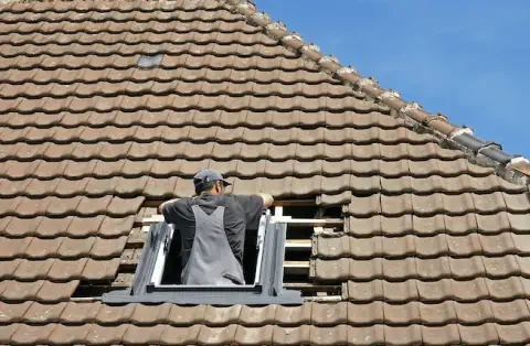 Pose de velux - Ponchon